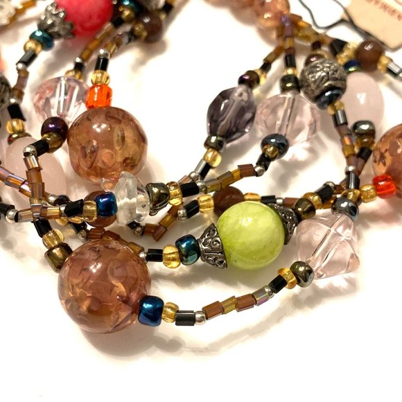 NWT Calypso Studios Handmade Art Glass Bracelet - Picture 9 of 10